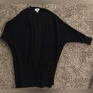 Black Knit Old Navy Cardigan
